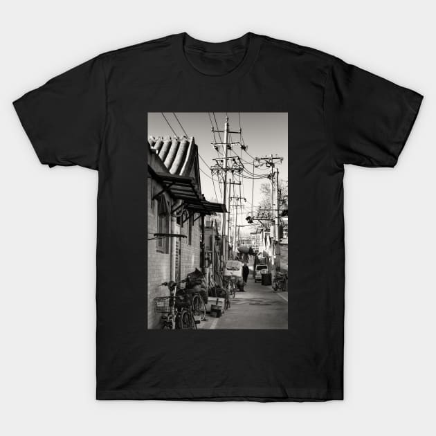 In Beijing's alleyway-under the wire T-Shirt by jasminewang